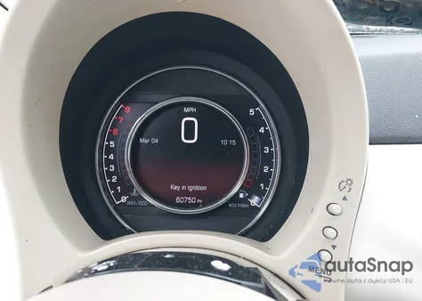 2015 Fiat 500 1957 Edition from USA, damaged, VIN 3C3CFFCR9FT575786